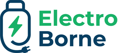 Logo simplifié Electro Borne sur fond blanc